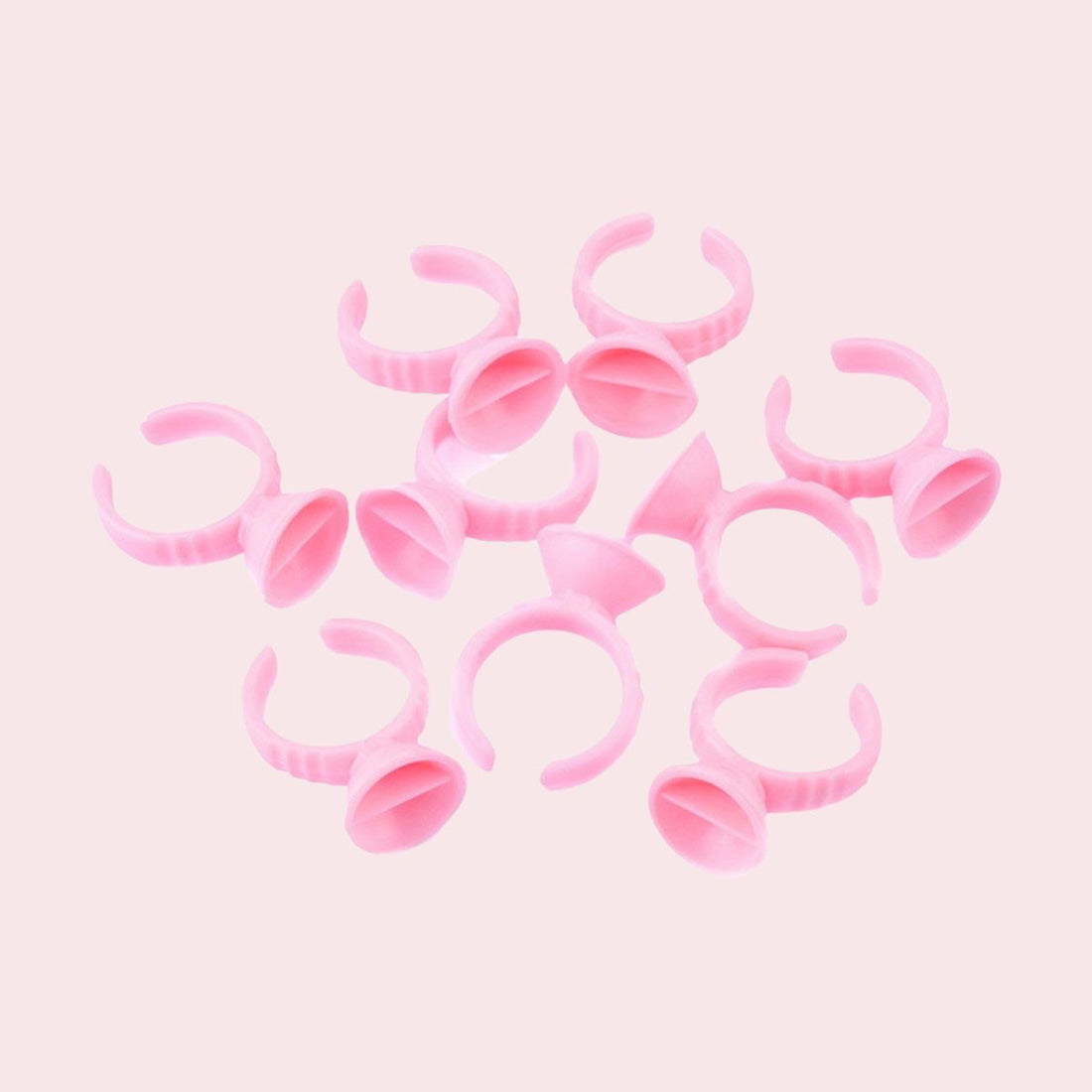 Spill-Resistant Glue Ring - 50 Pieces